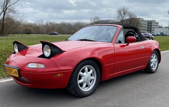 mazowieckie Mazda MX-5 cena 40000 przebieg: 144386, rok produkcji 1990 z Warszawa